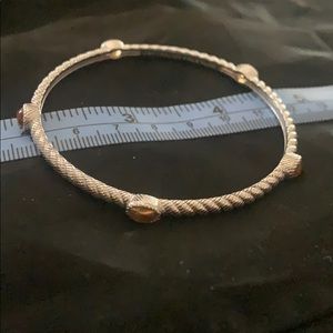 Judith Ripka 925 bangle bracelet